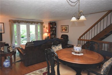The open floor plan offers flexibility for furnitu