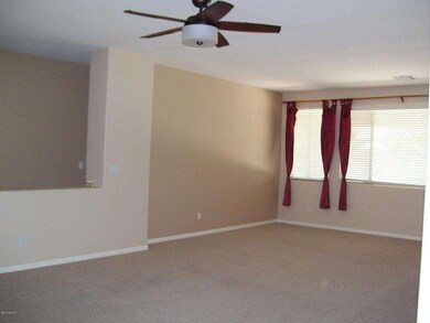 side view of formal area