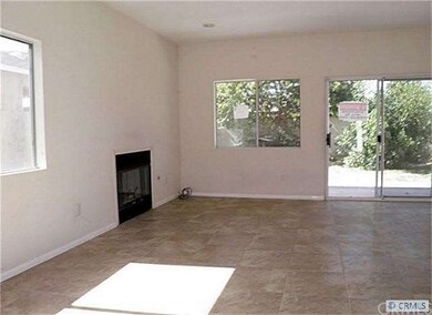 Family room with fire place
