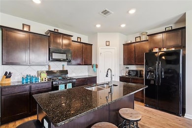 Island and ample counter space