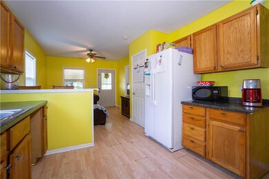 Kitchen Looking to Front Door