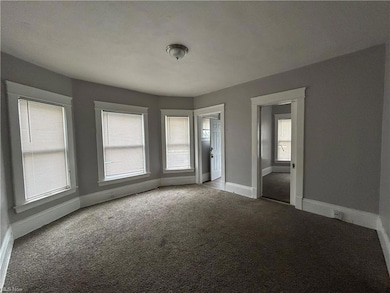 Carpeted spare room featuring a healthy amount of sunlight