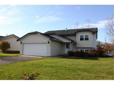 Front of Home on large corner lot.