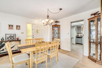 Front entry and dining area