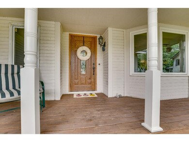 Cozy front porch. Ice tea anyone?