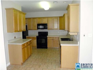 Large Kitchen with all Black appliances