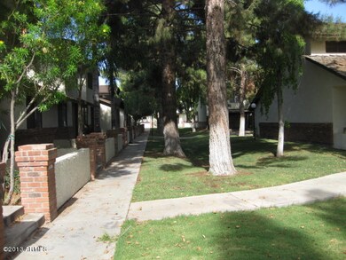 Looking West from unit