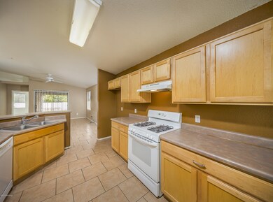 Kitchen looking north
