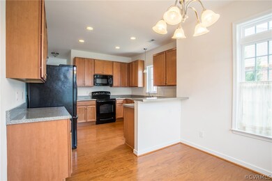 View of kitchen from breakfast nook.