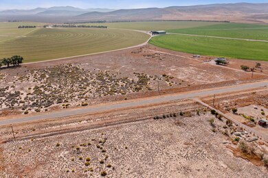 Aerial of house and land