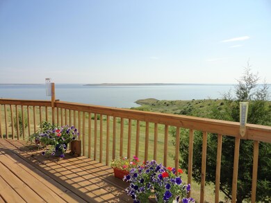View from deck