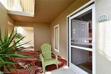 Cozy Corner to read and enjoy tropical Florida