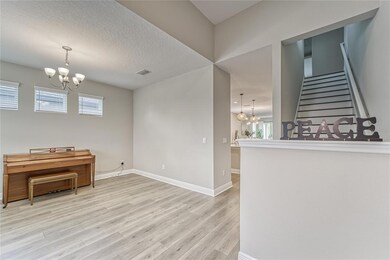 Foyer/Dining, stairs to 2nd floor