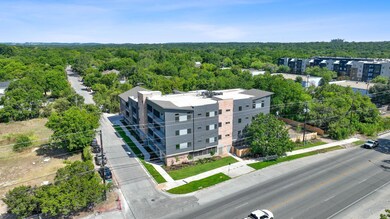 Bird's eye view with a forest view