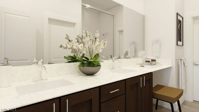 Interior rendering.  Plans, features and details m