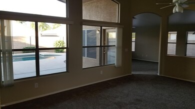 7855 living room view of June 2019 pool