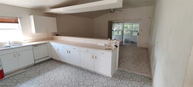 Kitchen featuring dishwasher, plenty of natural li
