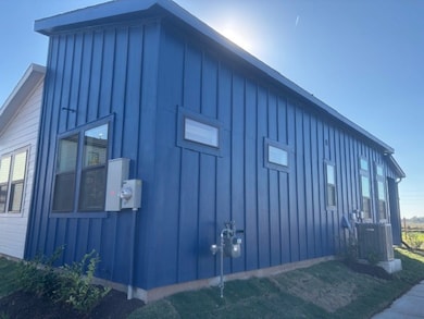 Side view of the property.