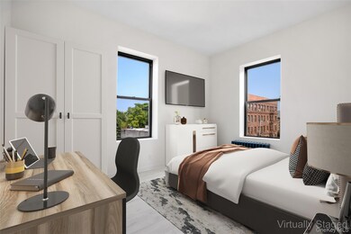 Bedroom with radiator