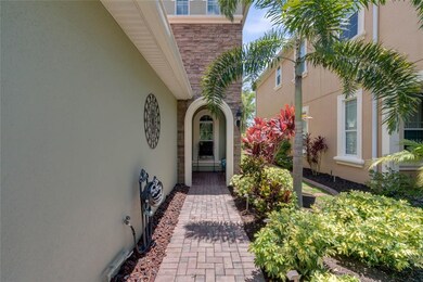 Warm and inviting entry way
