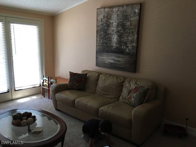 Carpeted living room with plenty of natural light