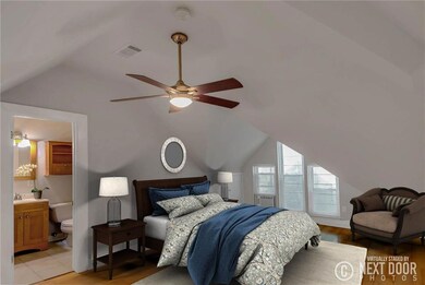 Private Master bedroom on upper level