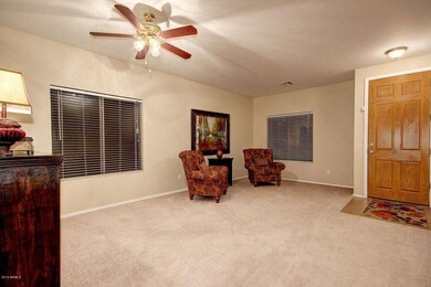 Front entrance interior to LR