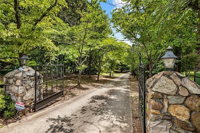 View of street featuring a gate