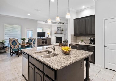 Kitchen features coffee bar area and walk-in pantr
