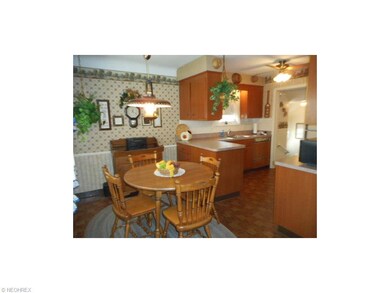 Updated eat-in kitchen.