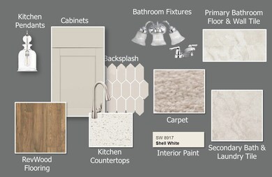 Design selections for South Walk lot 34