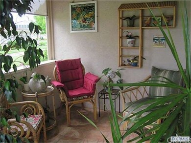 Open and inviting porch