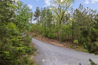 View of street with a wooded view