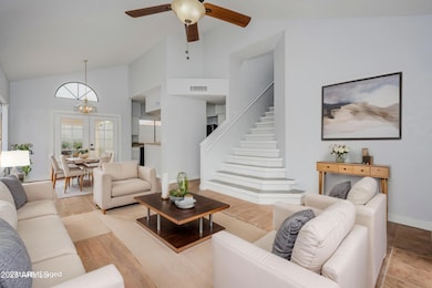Living Room to Dining Room (Staged)