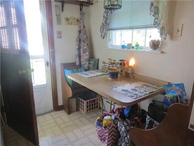 Kitchen. This little nook just inside the back doo