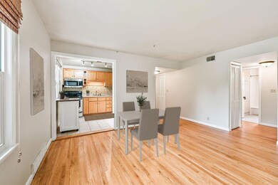 open concept staged
