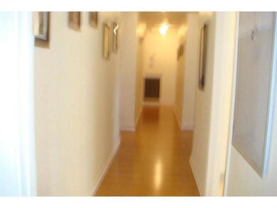 Photo. hallway with bamboo floors