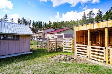 storage shed and stalls