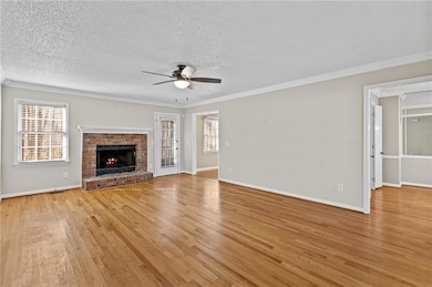 Unfurnished living room with a healthy amount of s