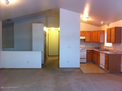 From LR toward kitchen and hallway