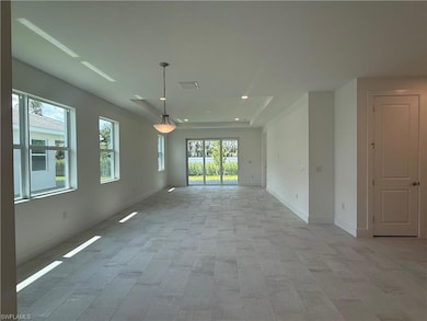 Great room and casual dining room
