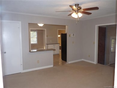 Potential dining room next to kitchen