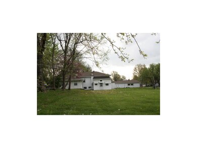 View of East side of home, where you walked out to
