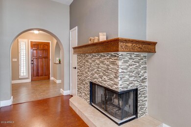 Cozy Fireplace w hearth