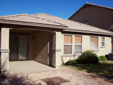 Rear of home