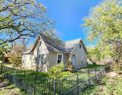 View of home's exterior featuring a lawn