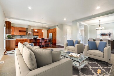 Virtually Staged Living Room