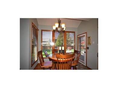 Eat-in Kitchen, Walks Out to Fenced Backyard w/Sta