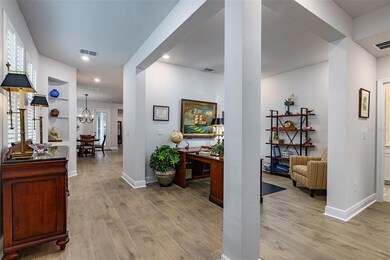 View from entrance foyer