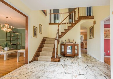 Entryway with Marble Floors